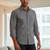 Leonardo Valenti Black & White Check Slim Fit Sport Shirt - Made in Italy