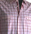 Leonardo Valenti Fuchsia Check with Embroidery Slim Fit Sport Shirt - Made in Italy
