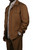 Leonardo Valenti 2-Piece Wide Leg Walking Suit - Rust