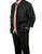 Leonardo Valenti 2-Piece Wide Leg Walking Suit - Black Leonardo Valenti 2-Piece Wide Leg Walking Suit - Black