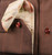 Leonardo Valenti Brown with Contrasting  Floral Cuff Slim Fit Shirt - Made in Italy Leonardo Valenti Brown with Contrasting  Floral Cuff Slim Fit Shirt - Made in Italy