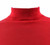 Bassiri Mock-Neck Cotton Blend Knit Long Sleeve Sweater - Red