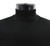 Bassiri High Neck Long Sleeve Ribbed Jersey Knit - Black Bassiri High Neck Long Sleeve Ribbed Jersey Knit - Black