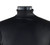 Bassiri Turtle-Neck Long Sleeve Ribbed Jersey Knit - Black