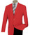Clearance: Lucci 2-Button Red Blazer