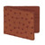 Los Altos Genuine Ostrich Quill Men's Wallet - Cognac