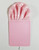 Men's Sequin Pre-Folded Pocket Square Insert - Light Pink