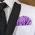 Lavender Purple Satin Pre-Folded Pocket Square Insert Lavender Purple Satin Pre-Folded Pocket Square Insert