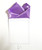 Satin 2 Point Pre-Folded Pocket Square Insert - Lavender Purple Satin 2 Point Pre-Folded Pocket Square Insert - Lavender Purple