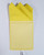 Yellow 100% Cotton Pre-Folded Pocket Square Handkerchief Insert 3 Point Yellow 100% Cotton Pre-Folded Pocket Square Handkerchief Insert 3 Point
