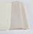 Cream 100% Cotton Double Fold Flat Top Pre-Folded Pocket Square Insert