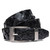 Marco di Milano Genuine Pirarucu Skin Dress Belt - Black Marco di Milano Genuine Pirarucu Skin Dress Belt - Black