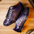 Marco di Milano Genuine Lizard Patch Work Sneaker - Purple Marco di Milano Genuine Lizard Patch Work Sneaker - Purple
