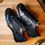 Marco di Milano Genuine Lizard Patch Work Sneaker - Navy Marco di Milano Genuine Lizard Patch Work Sneaker - Navy