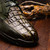 Marco di Milano Genuine Caiman & Lizard Sneaker - Olive