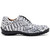 Marco di Milano Genuine Caiman Sneaker - Black & White