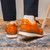 Marco di Milano Genuine Caiman Crocodile & Woven Leather Sneaker - Brandy Marco di Milano Genuine Caiman Crocodile & Woven Leather Sneaker - Brandy