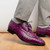 Marco di Milano Genuine Caiman Crocodile Dress Tie Shoe - Purple Marco di Milano Genuine Caiman Crocodile Dress Tie Shoe - Purple