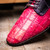 Marco di Milano Genuine Caiman Crocodile & Lizard Patchwork Dress Tie Shoe - Purple & Pink Marco di Milano Genuine Caiman Crocodile & Lizard Patchwork Dress Tie Shoe - Purple & Pink