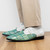 Marco di Milano Genuine Caiman Crocodile & Lizard Patchwork Dress Tie Shoe - Turquoise Green & White Marco di Milano Genuine Caiman Crocodile & Lizard Patchwork Dress Tie Shoe - Turquoise Green & White
