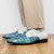 Marco di Milano Genuine Caiman Crocodile & Lizard Patchwork Dress Tie Shoe - Aqua Blue & White Marco di Milano Genuine Caiman Crocodile & Lizard Patchwork Dress Tie Shoe - Aqua Blue & White