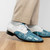 Marco di Milano Genuine Caiman Crocodile & Lizard Patchwork Dress Tie Shoe - Aqua Blue & White Marco di Milano Genuine Caiman Crocodile & Lizard Patchwork Dress Tie Shoe - Aqua Blue & White