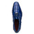 Marco di Milano Genuine Caiman Crocodile Patchwork Dress Tie Shoe - Electric Blue Marco di Milano Genuine Caiman Crocodile Patchwork Dress Tie Shoe - Electric Blue