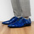 Marco di Milano Genuine Caiman Crocodile Patchwork Dress Tie Shoe - Electric Blue Marco di Milano Genuine Caiman Crocodile Patchwork Dress Tie Shoe - Electric Blue