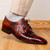 Marco di Milano 100% Genuine Alligator Dress Tie Shoe - Rustic Cognac Marco di Milano 100% Genuine Alligator Dress Tie Shoe - Rustic Cognac