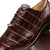 Marco di Milano 100% Genuine Alligator Dress Tie Oxford Shoe - Brown Marco di Milano 100% Genuine Alligator Dress Tie Oxford Shoe - Brown