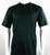Bassiri Short Sleeve V-Neck Ribbed Jersey Knit Tee - Emerald