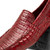Marco di Milano Genuine Caiman Crocodile Driver Loafer - Wine Marco di Milano Genuine Caiman Crocodile Driver Loafer - Wine