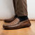 Marco di Milano Genuine Caiman Crocodile Driver Loafer - Light Brown