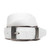 Marco di Milano Genuine Caiman Crocodile & Lizard Belt - White Marco di Milano Genuine Caiman Crocodile & Lizard Belt - White