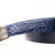 Marco di Milano Genuine Caiman Crocodile Flank Belt - Navy