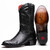 Marco di Milano Genuine Python Round Toe Western Boot - Black Marco di Milano Genuine Python Round Toe Western Boot - Black