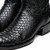 Marco di Milano Genuine Python Round Toe Western Boot - Black Marco di Milano Genuine Python Round Toe Western Boot - Black