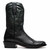 Marco di Milano Genuine Python Round Toe Western Boot - Black Marco di Milano Genuine Python Round Toe Western Boot - Black