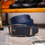 Marco di Milano Genuine Stingray & Ostrich Quill Belt - Navy & Black Marco di Milano Genuine Stingray & Ostrich Quill Belt - Navy & Black