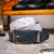 Marco di Milano Genuine Stingray & Ostrich Quill Belt - Newspaper & Black Marco di Milano Genuine Stingray & Ostrich Quill Belt - Newspaper & Black