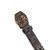 Marco di Milano Genuine Python Western Belt - Black & White Mix