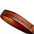 Marco di Milano Genuine Caiman Crocodile Whip Stitched Western Belt - Aged Maple Marco di Milano Genuine Caiman Crocodile Whip Stitched Western Belt - Aged Maple