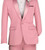 Vinci 2-Button Slim Fit Dusty Rose Pink Tuxedo