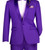 Vinci 2-Button Slim Fit Rich Purple Tuxedo