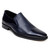 Belvedere Deerskin & Napa Leather Cap Toe Dress Loafer - Navy Blue Belvedere Deerskin & Napa Leather Cap Toe Dress Loafer - Navy Blue