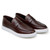 Belvedere Deerskin Leather Modern Penny Loafer - Brown