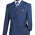 Vinci Double-Breasted Suit with Hidden Adjustable Waist - Blue Vinci Double-Breasted Suit with Hidden Adjustable Waist - Blue
