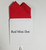 White Mini Dots on Red 100% Cotton Pre-Folded Pocket Square Handkerchief Insert - 2 Point White Mini Dots on Red 100% Cotton Pre-Folded Pocket Square Handkerchief Insert - 2 Point