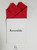 White Mini Dots on Red 100% Cotton Pre-Folded Pocket Square Handkerchief Insert - 2 Point White Mini Dots on Red 100% Cotton Pre-Folded Pocket Square Handkerchief Insert - 2 Point