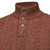Peru Unlimited 100% Royal Alpaca Cable Button Neck Sweater - Rust Heather Peru Unlimited 100% Royal Alpaca Cable Button Neck Sweater - Rust Heather